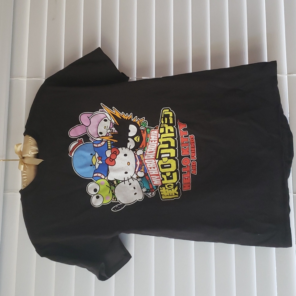 T-shirt My Hero Academia Hello Kitty and Friends